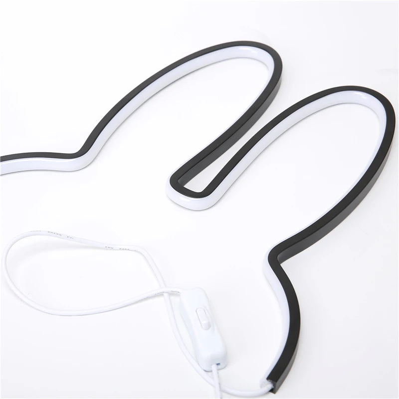 Rabbit LED Night Light – Cute Modern USB Lamp for Kids & Bedrooms | Smart Innovation