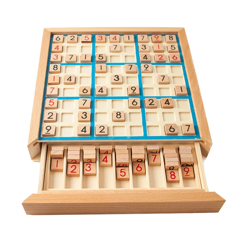 Wooden Sudoku Logic Board – Think, Solve & Play | Family Care