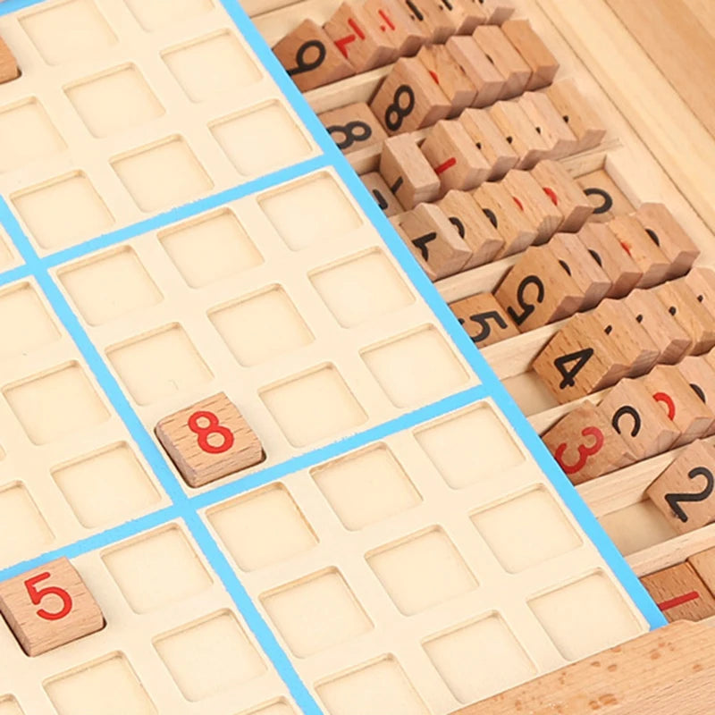 Wooden Sudoku Logic Board – Think, Solve & Play | Family Care