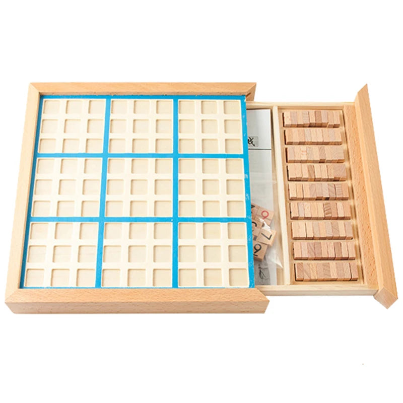 Wooden Sudoku Logic Board – Think, Solve & Play | Family Care
