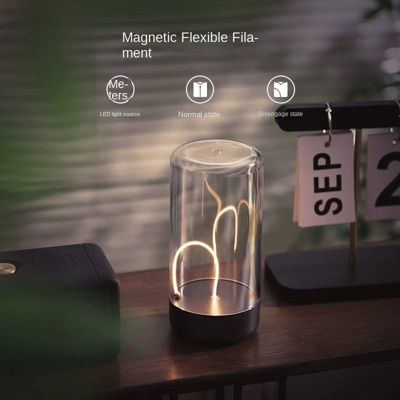 Magnetic Ambient LED Light – Portable, USB-C Rechargeable & Eye-Friendly | Smart Innovation