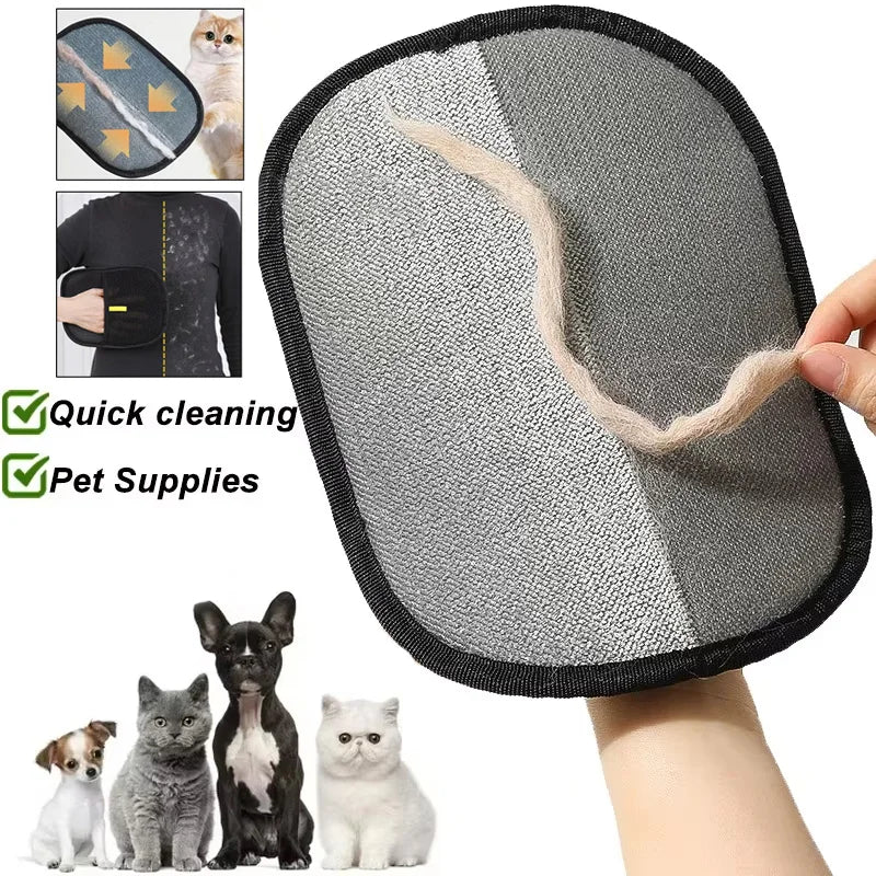 Pet Hair Remover Glove – Washable Fur Cleaning Mitt | Pets Friend