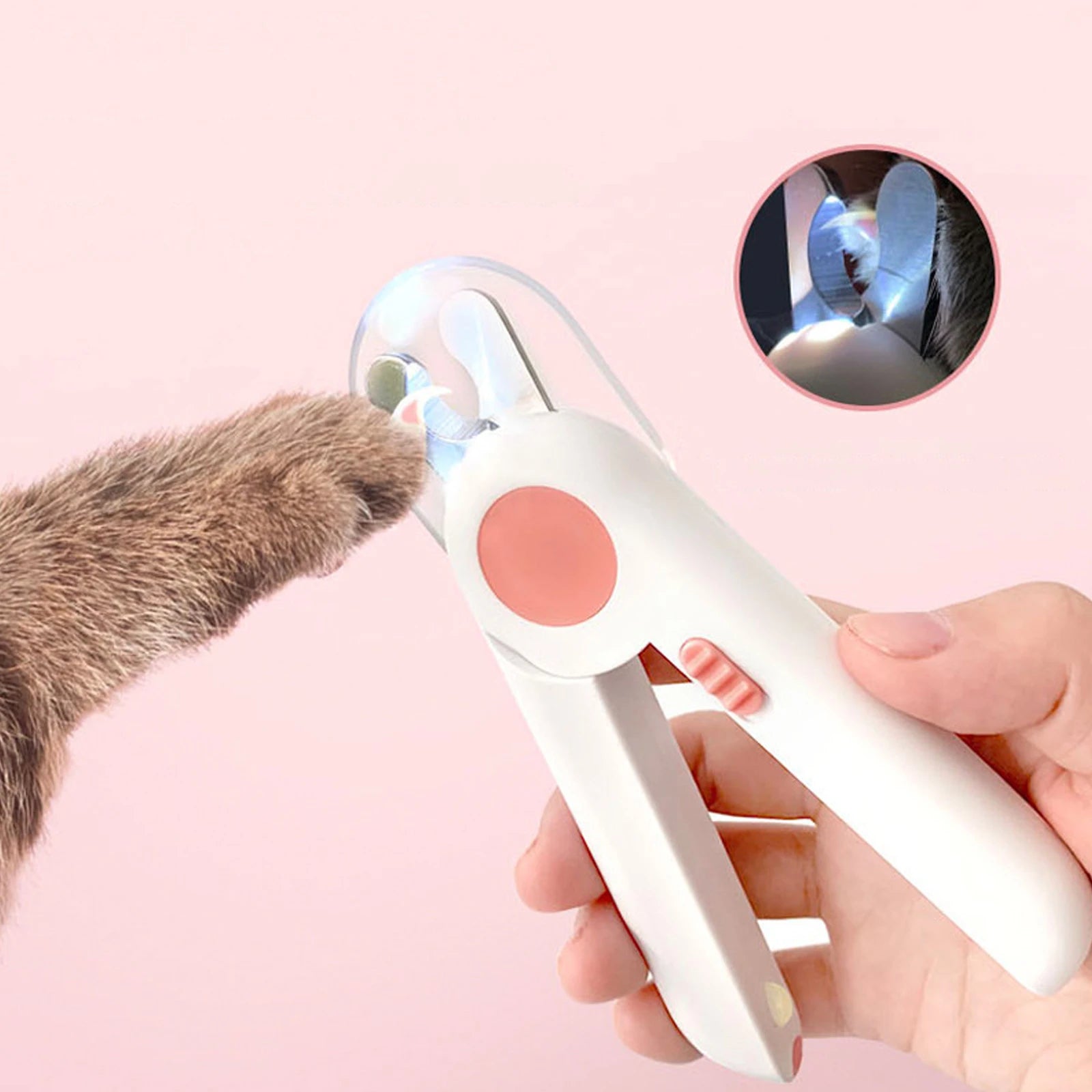 LED Pet Nail Clipper – Safe, Easy & Stress-Free Trimming | Pets Friend