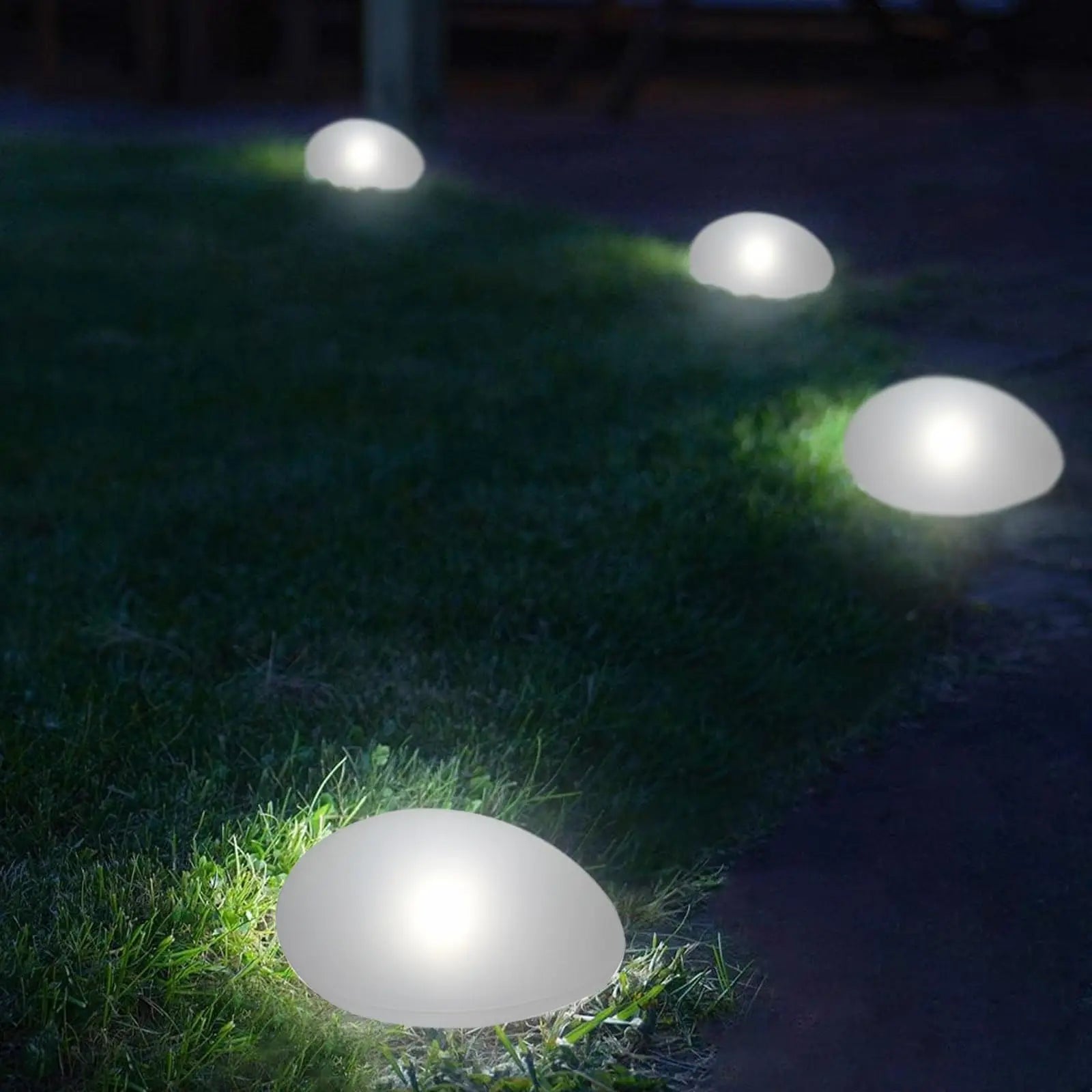 Glow Cobblestone Solar Lawn Light – Magical Garden Path Décor | Comfort at Home