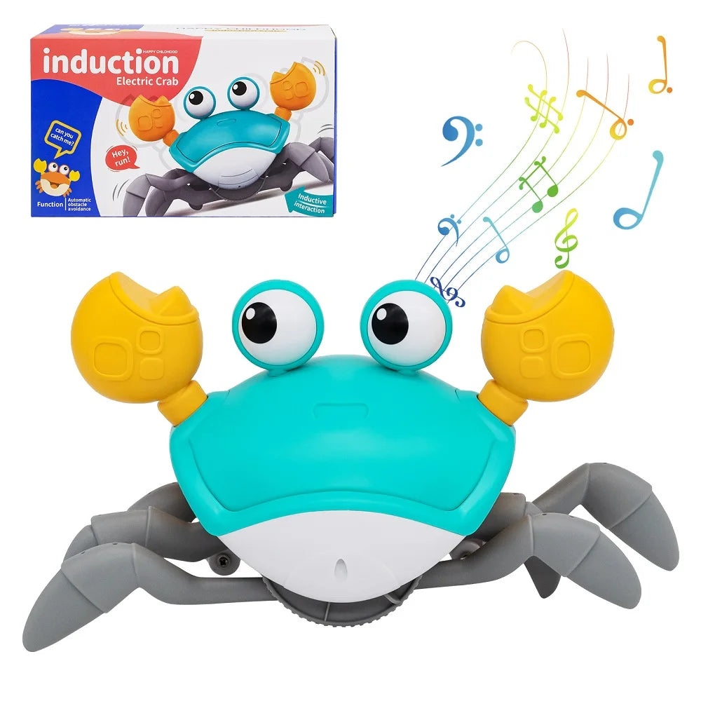 Dancing Escape Crab – Interactive Crawling Toy with Music & Sensors | Family Care