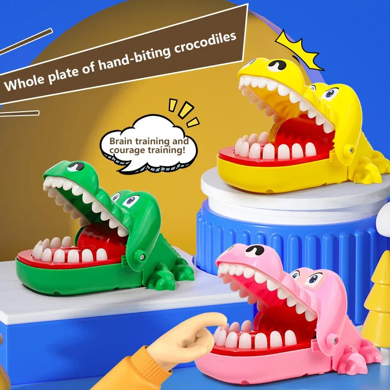 Bite Finger Crocodile Pinch Toy – Classic Party Challenge | Family Care