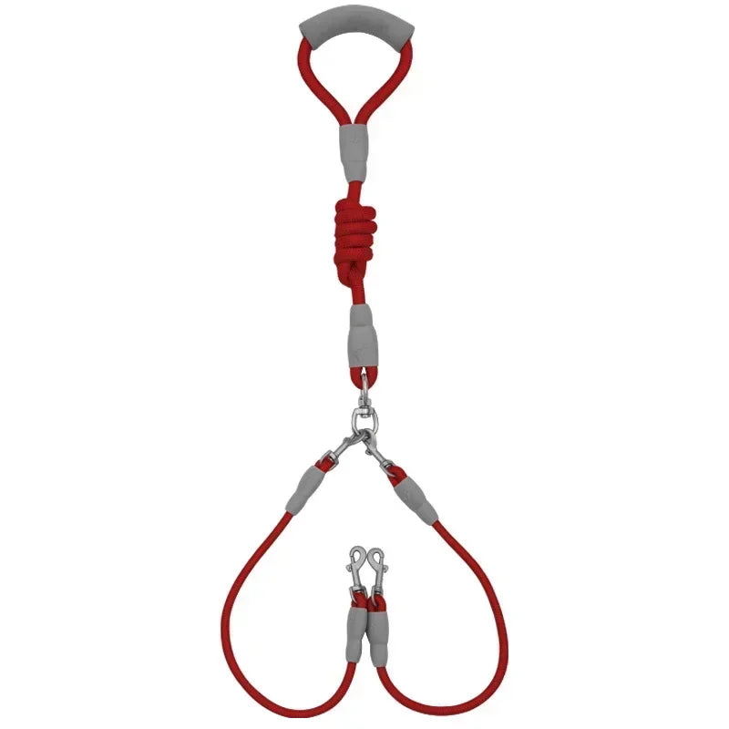 Double Dog Leash – Walk Two Dogs Tangle-Free | Pets Friend