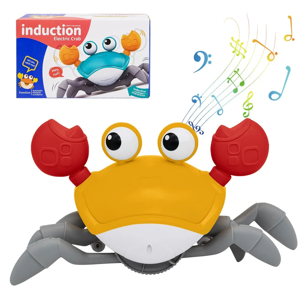 Dancing Escape Crab – Interactive Crawling Toy with Music & Sensors | Family Care