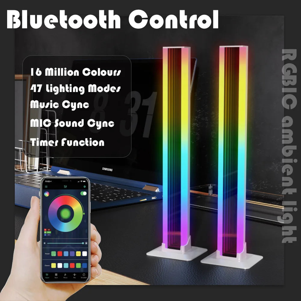 RGB Abyss Ambient Light – Bluetooth Mood Lamp for Gaming & Room Decor | Smart Innovation
