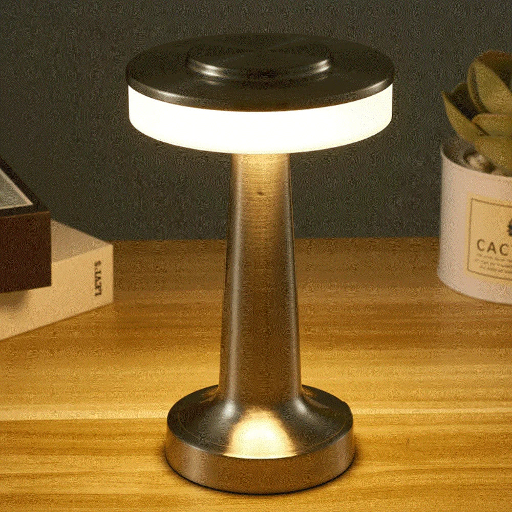 Retro LED Bar Table Lamp – Touch, Recharge & Light Up Any Space | Comfort at Home