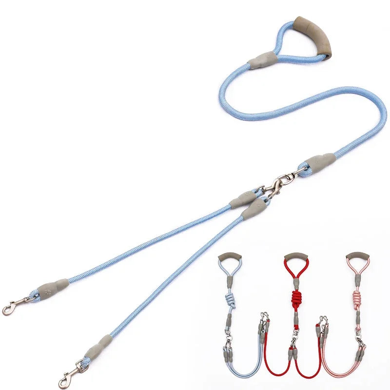 Double Dog Leash – Walk Two Dogs Tangle-Free | Pets Friend