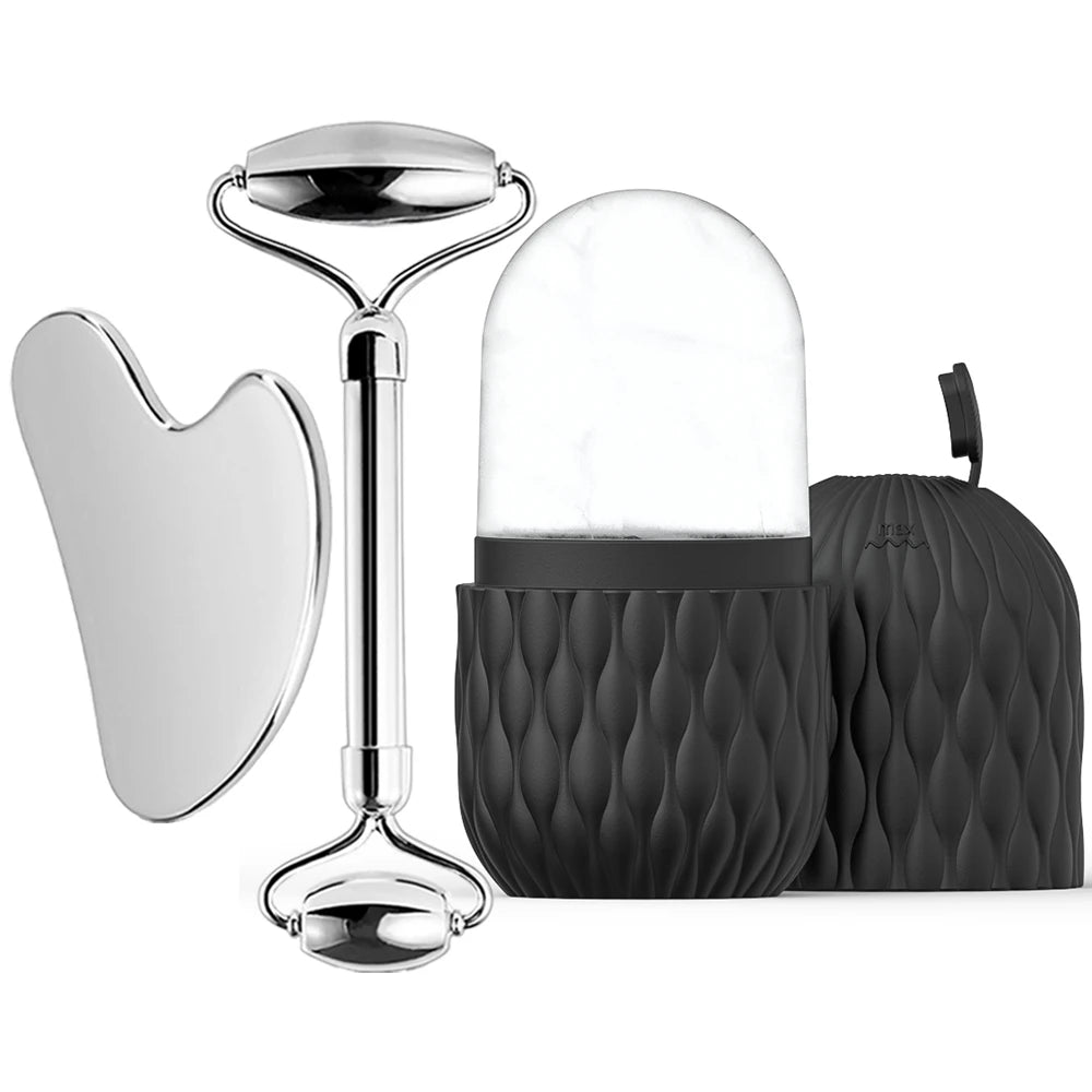 Ice Face Roller Set – Soothe, Lift & Glow Instantly | Comfort at Home