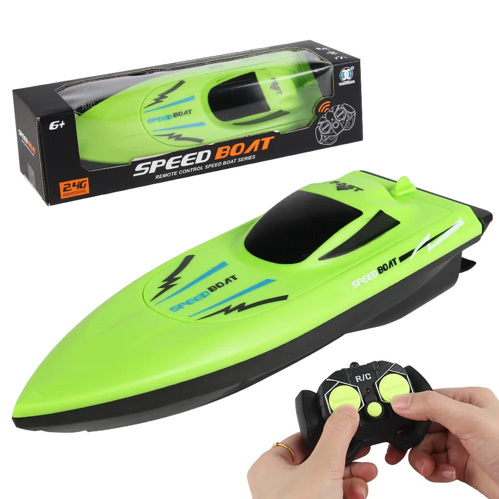Remote Control Speedboat – Lightweight Double-Prop Water Racer | Smart Innovation