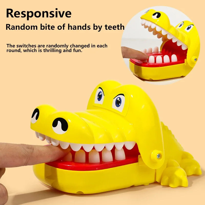 Bite Finger Crocodile Pinch Toy – Classic Party Challenge | Family Care
