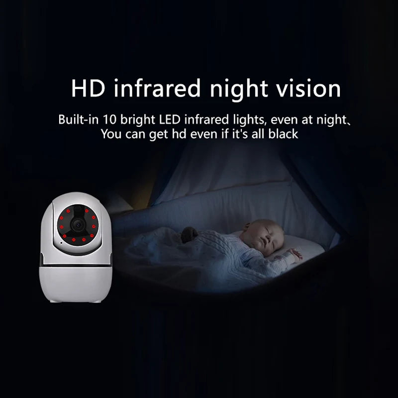 1080P Smart WiFi IP Camera – 360° Pet & Baby Monitoring | Smart Innovation