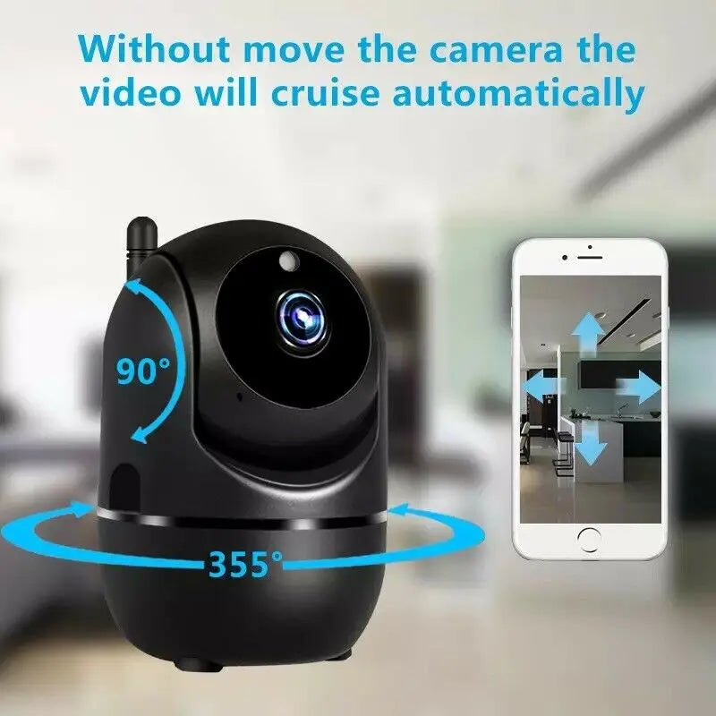 1080P Smart WiFi IP Camera – 360° Pet & Baby Monitoring | Smart Innovation