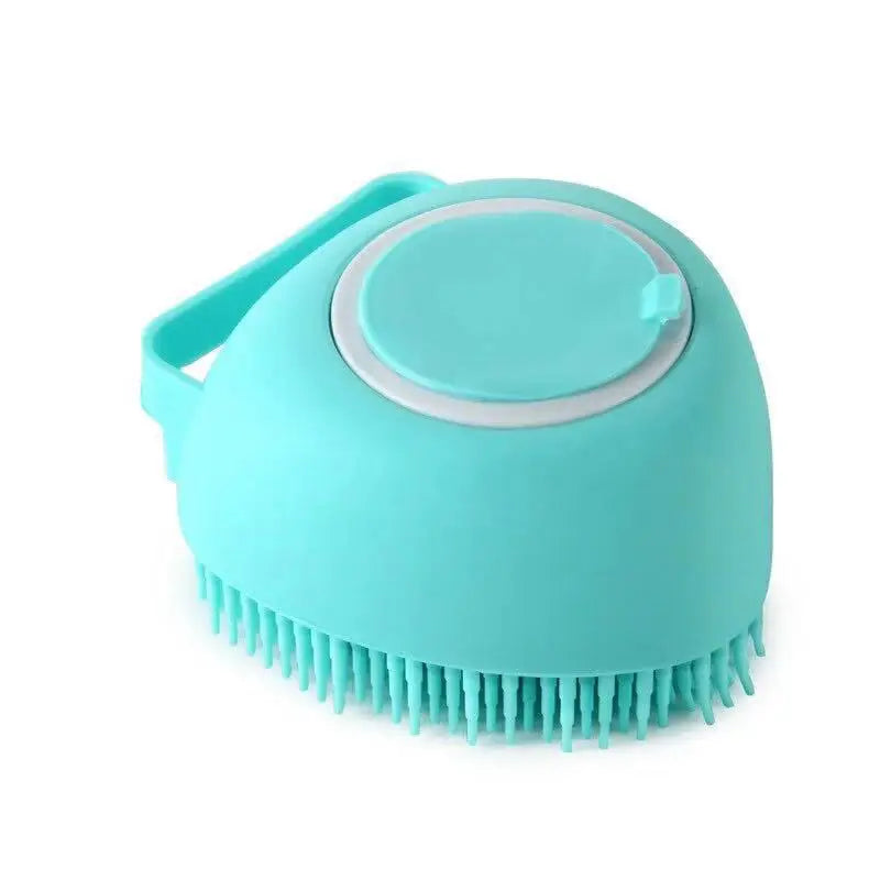 Silicone Pet Bath Brush – Soft Wash & Massage Groomer | Pets Friend