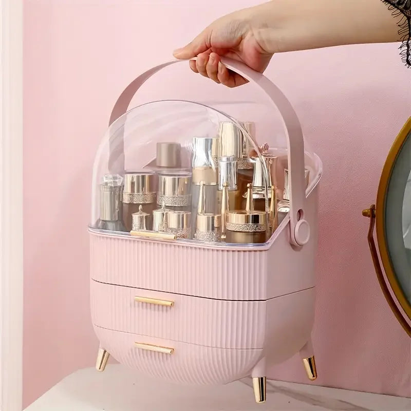Luxury Makeup Organizer Box – Store & Protect Your Beauty Essentials | Comfort at Home