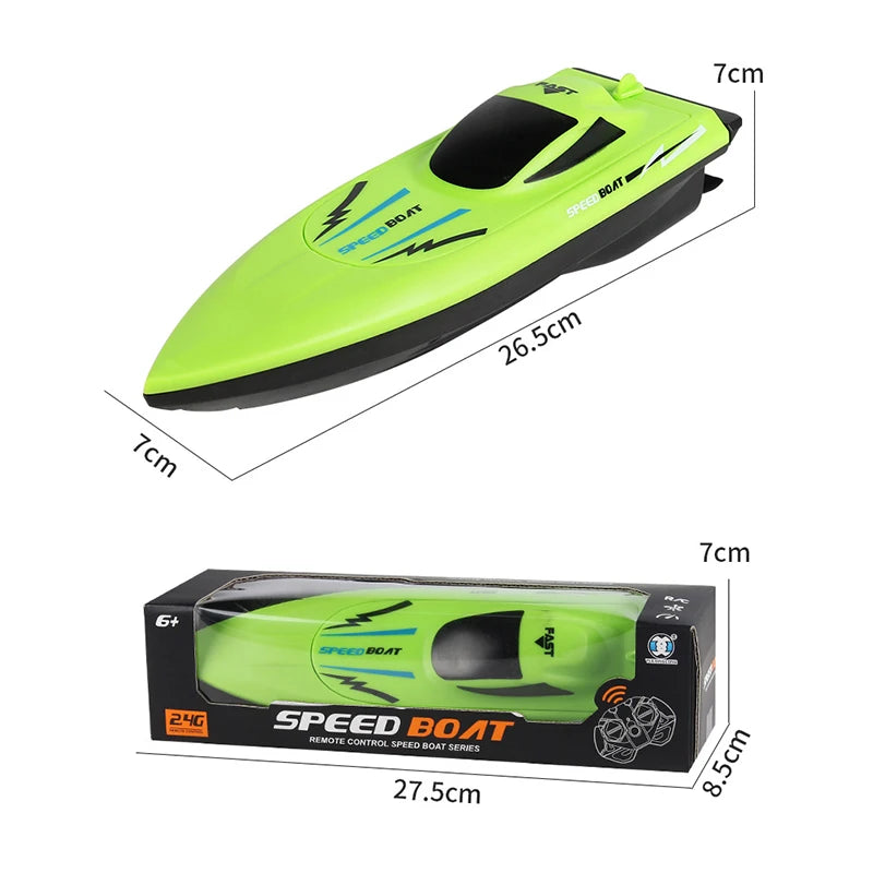 Remote Control Speedboat – Lightweight Double-Prop Water Racer | Smart Innovation