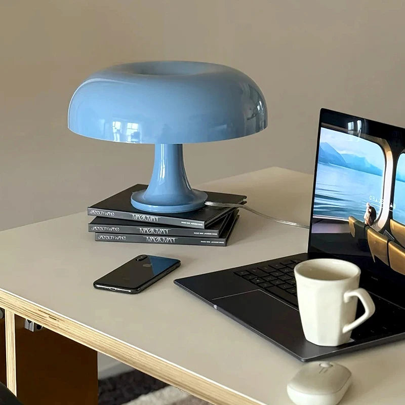 Mushroom LED Table Lamp – Soft Glow, Touch Control & USB Powered | Comfort at Home