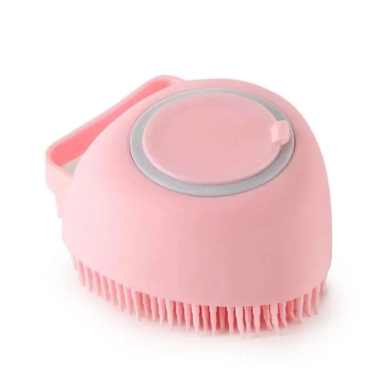 Silicone Pet Bath Brush – Soft Wash & Massage Groomer | Pets Friend