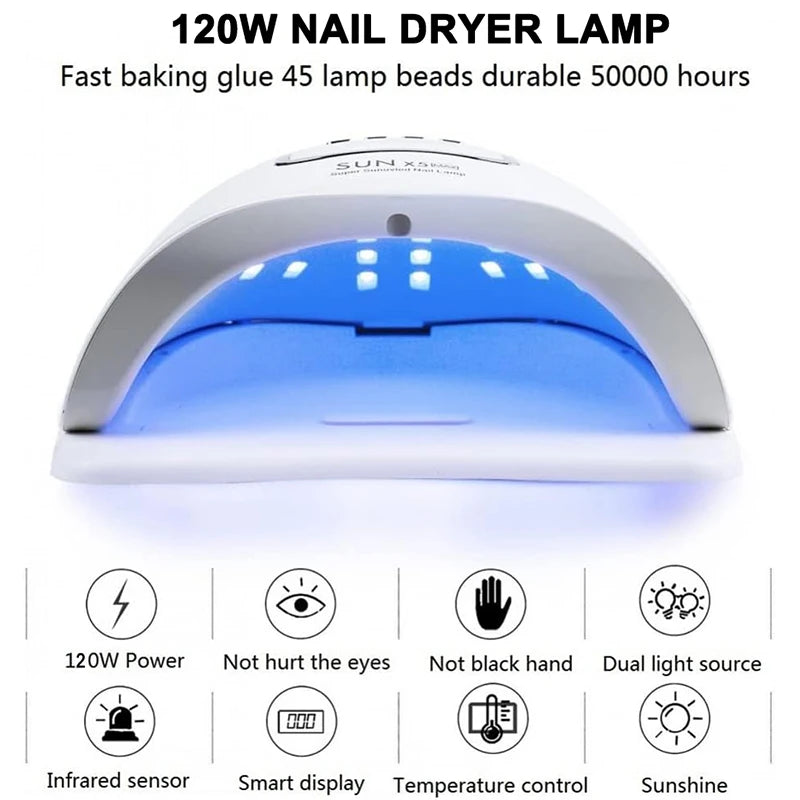 Professional UV Gel Nail Lamp – Fast Curing & Smart Timing | Smart Innovation