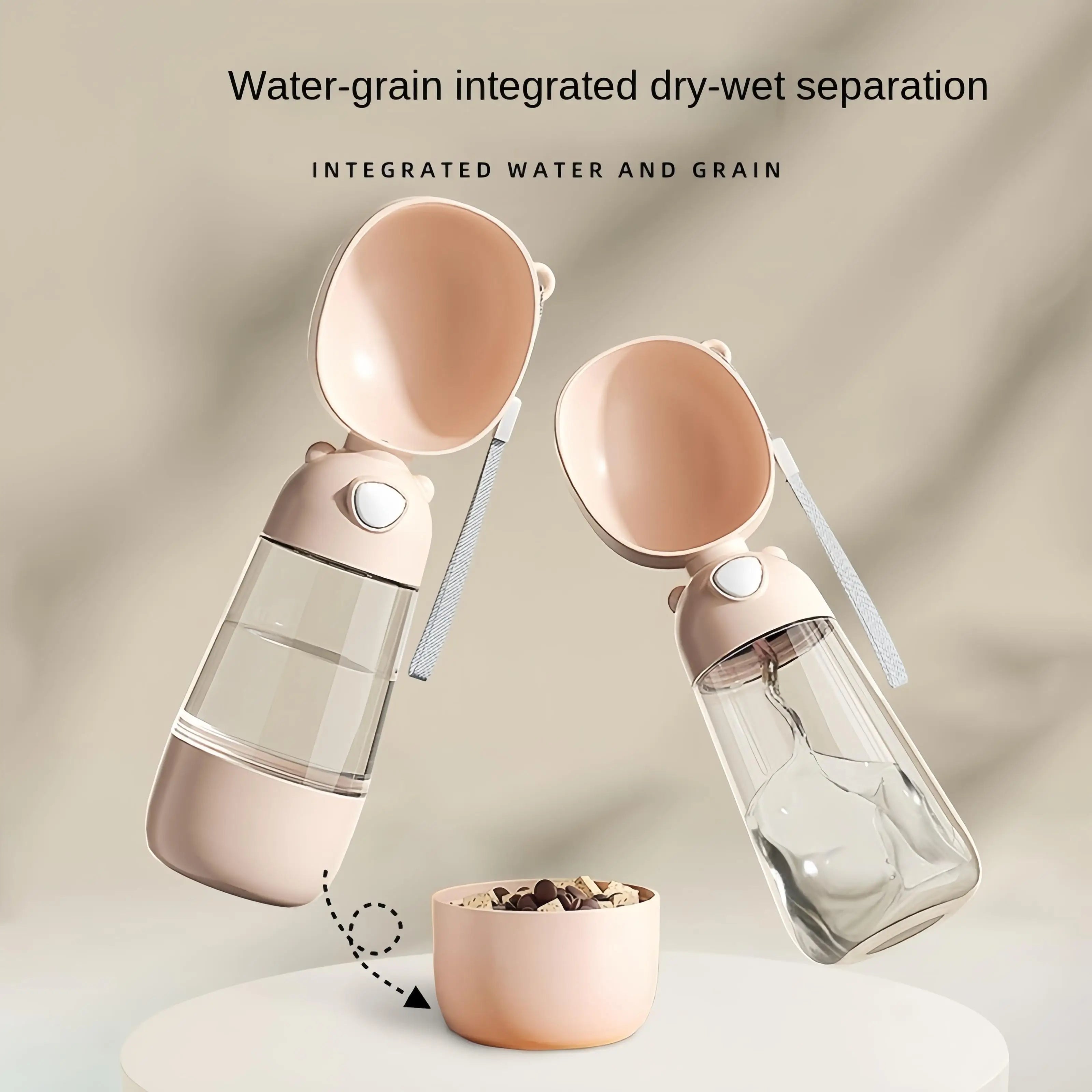 Portable Pet Water & Food Bottle – Travel Hydration Cup for Dogs & Cats | Pets Friend