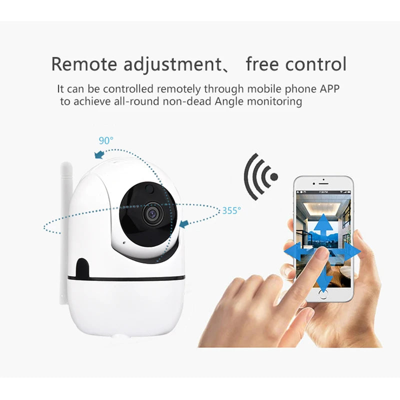 1080P Smart WiFi IP Camera – 360° Pet & Baby Monitoring | Smart Innovation